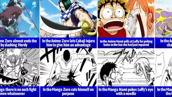 One Piece Anime vs Manga Differences Part 2