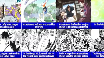 One Piece Anime vs Manga Differences Part 2