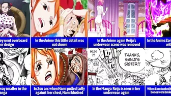 One Piece Anime vs Manga Differences Part 2