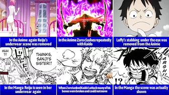 One Piece Anime vs Manga Differences Part 2