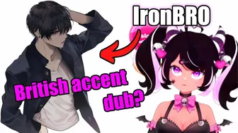 Ironmouse with BROTHER expirienced weird DUB in anime