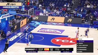 Spain ???????? - Finland ???????? | Quarter-Final | Game Highlights - FIBA #EuroBasket 2022