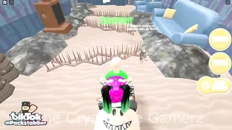 ESCAPE CREEPBOB SPONGEBOB OBBY W/ BOBBY, MASHA, THE CRYSTALLINE GAMERZ PART 2 | Roblox