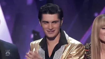 ELVIS Comes Alive To Sing with Simon Cowell, Sofia Vergara and Heidi Klum on America's Got Talent!