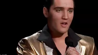 ELVIS Comes Alive To Sing with Simon Cowell, Sofia Vergara and Heidi Klum on America's Got Talent!