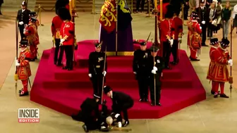 Royal Guard Collapses Near Queen Elizabeth II’s Coffin