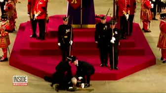 Royal Guard Collapses Near Queen Elizabeth II’s Coffin