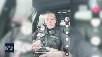 Police Officer's TikTok Tells Drivers to 'Get the F*** Out of the Way'