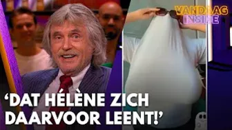 Johan ziet Ghostbusters Challenge: 'Dat Hélène zich daarvoor leent!' | VANDAAG INSIDE