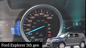 Ford Explorer all generation acceleration compilation | Ford explorer acceleration battle