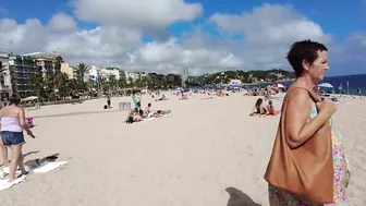 Beach Walking - Costa Brava Spain - September 2022