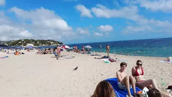 Beach Walking - Costa Brava Spain - September 2022