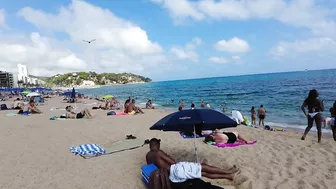 Beach Walking - Costa Brava Spain - September 2022