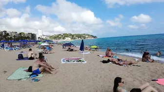 Beach Walking - Costa Brava Spain - September 2022