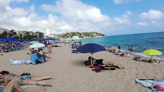 Beach Walking - Costa Brava Spain - September 2022