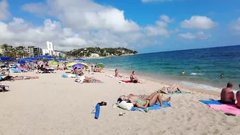 Beach Walking - Costa Brava Spain - September 2022