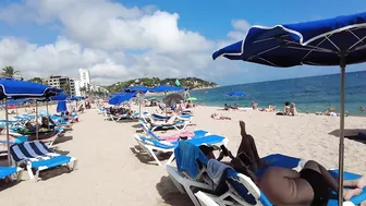 Beach Walking - Costa Brava Spain - September 2022