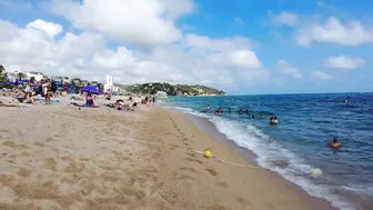 Beach Walking - Costa Brava Spain - September 2022