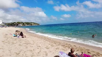 Beach Walking - Costa Brava Spain - September 2022