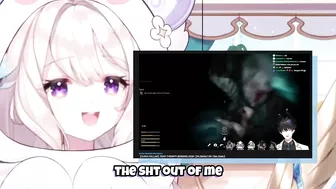 Enna checks on ILUNA's collab stream at the perfect time