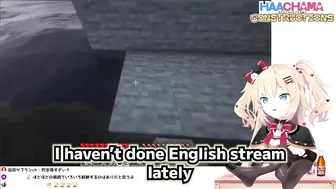 Haachama tells the reason why she hasn't done English Stream lately【Hololive】