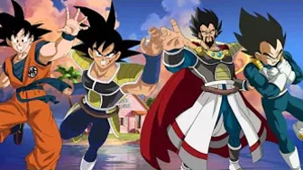 who is stronger / goku & bardock vs vegeta & king vegeta / ANIME X