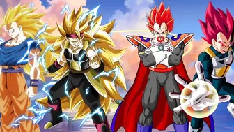 who is stronger / goku & bardock vs vegeta & king vegeta / ANIME X