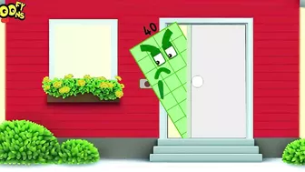 NUMBERBLOCKS FUNNY MEME ANIMATION! NAUGHTY FOUR | FORTY IS SCREAMING!