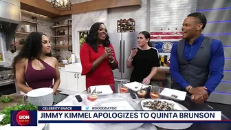 Celebrity Snack: Jimmy Kimmel apologizes to Quinta Brunson | FOX 5 DC