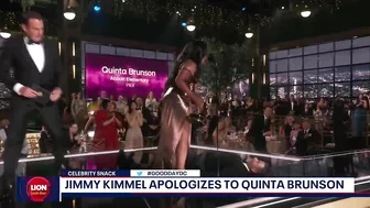 Celebrity Snack: Jimmy Kimmel apologizes to Quinta Brunson | FOX 5 DC