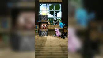 ????Crazy Steve in Minecraft????compilation #shorts #Parotter