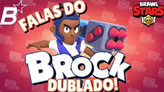 Falas do Brock em português! | (DUBLADO) | Brawl Stars