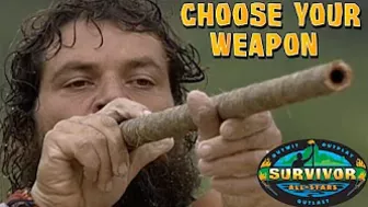 Choose Your Weapon (1 of 2) Immunity Challenge | Survivor: All-Stars | S08E08: Pick a Tribemate