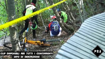 DOWNHILL 2022 - COPPA ITALIA # 4 Pian del Poggio | CRASH COMPILATION [4K UHD]