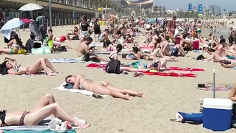 Barcelona beach walk/ beach Barceloneta