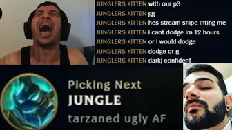 Tarzaned Losing it to Stream Snipers