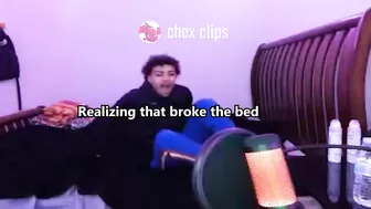 Chex Broke His Bed On Stream