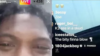 Jackboy Says Kodak Black A DE????️D Man On instagram Live