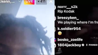 Jackboy Says Kodak Black A DE????️D Man On instagram Live