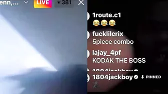 Jackboy Says Kodak Black A DE????️D Man On instagram Live