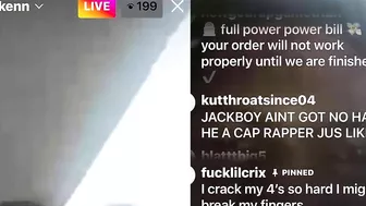 Jackboy Says Kodak Black A DE????️D Man On instagram Live