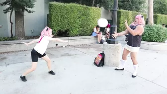 Anya Forger Plays Dodgeball With SoCal Anime 2022 ft. Hamu Cotton