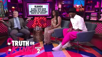 Kandi Burruss and Karamo Control Andy Cohen’s Vibrating Underwear | WWHL