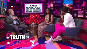 Kandi Burruss and Karamo Control Andy Cohen’s Vibrating Underwear | WWHL