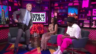 Kandi Burruss and Karamo Control Andy Cohen’s Vibrating Underwear | WWHL