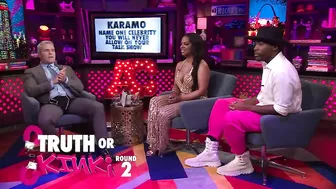 Kandi Burruss and Karamo Control Andy Cohen’s Vibrating Underwear | WWHL