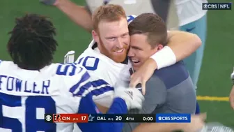 Cowboys game-winning field goal vs. Bengals