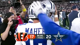 Cowboys game-winning field goal vs. Bengals