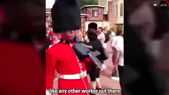 Royal guard FAINTS at Queen's funeral, until...