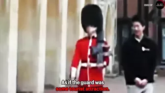 Royal guard FAINTS at Queen's funeral, until...